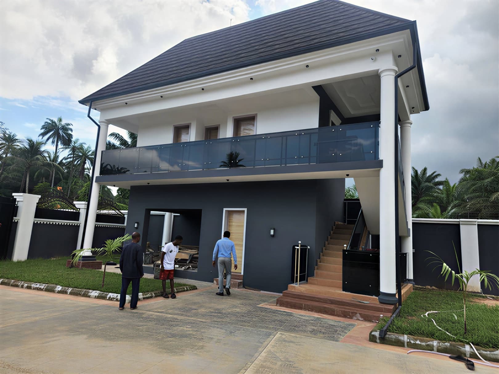 Structural Framing Delivered for Rapid Exterior Assembly